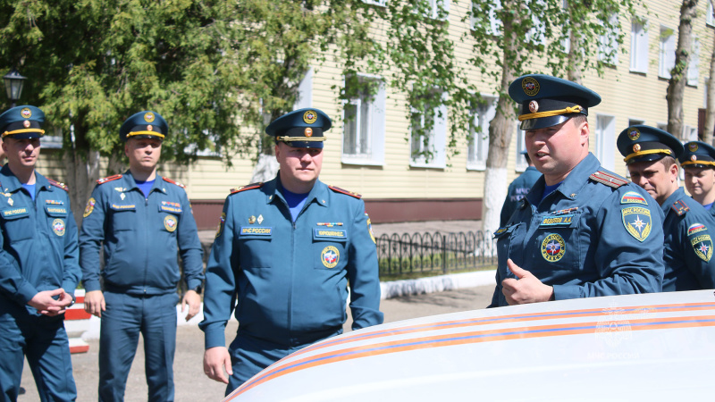 Проведение занятий со слушателями АГПС МЧС России