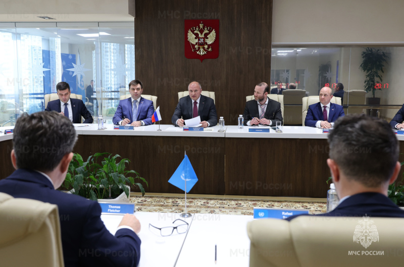 Потенциал МЧС России востребован в работе УКГВ ООН и ее партнеров