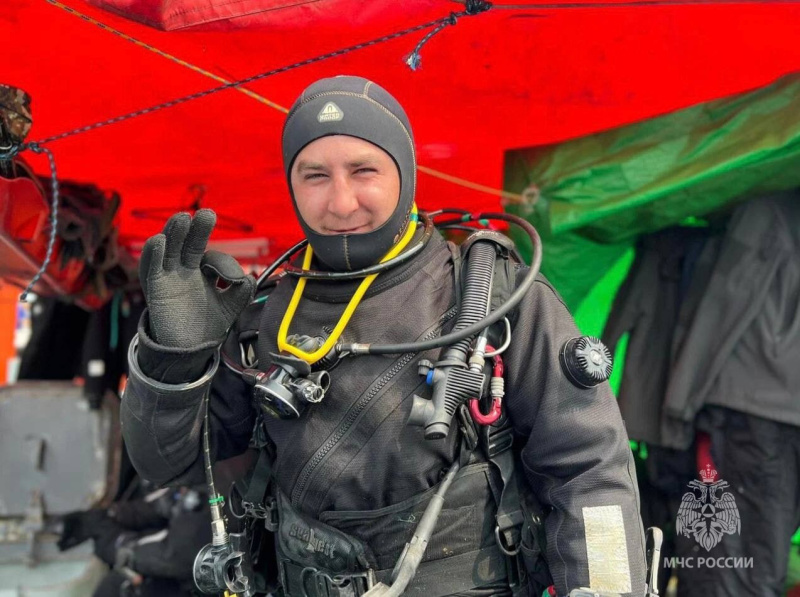 Отряд МЧС России завершил работы по разминированию в акватории Балтики в 2025 году