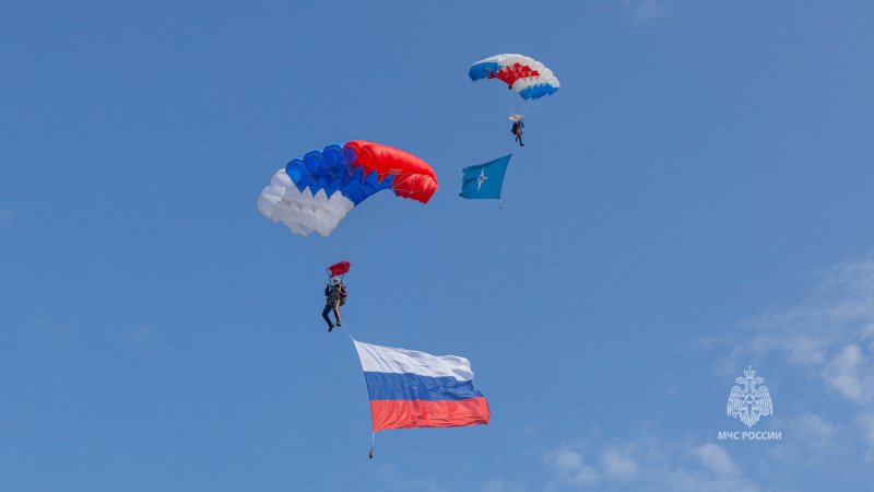Сорeвнования по парашютному спорту имени Героя России полковника Катериничева Алексея Викторовича