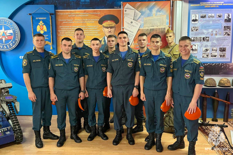 В Центре завершилась  практика курсантов АГЗ МЧС России