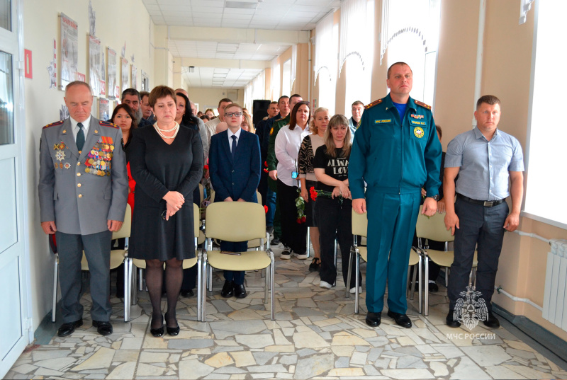 В школе г. Мурома состоялось открытие памятных стендов