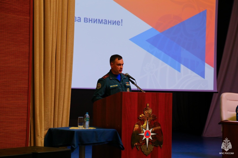 Участие в учебно-методическом сборе в АГЗ МЧС России