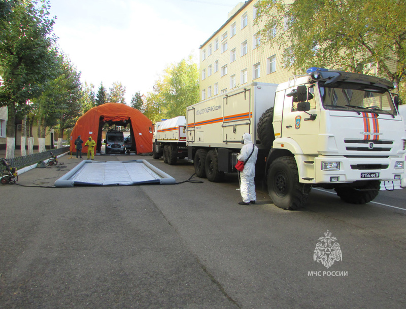 Штабная тренировка  по гражданской обороне