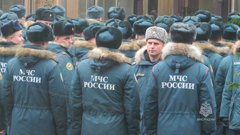 В Центре проведен смотр  зимней формы одежды
