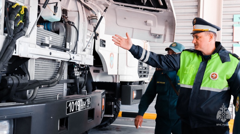 Военной автомобильной инспекции МЧС России 30 лет