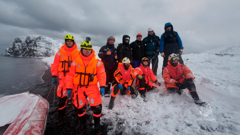 Продолжается экспедиция в Карском море