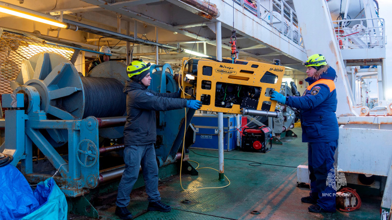 Продолжается экспедиция в Карском море