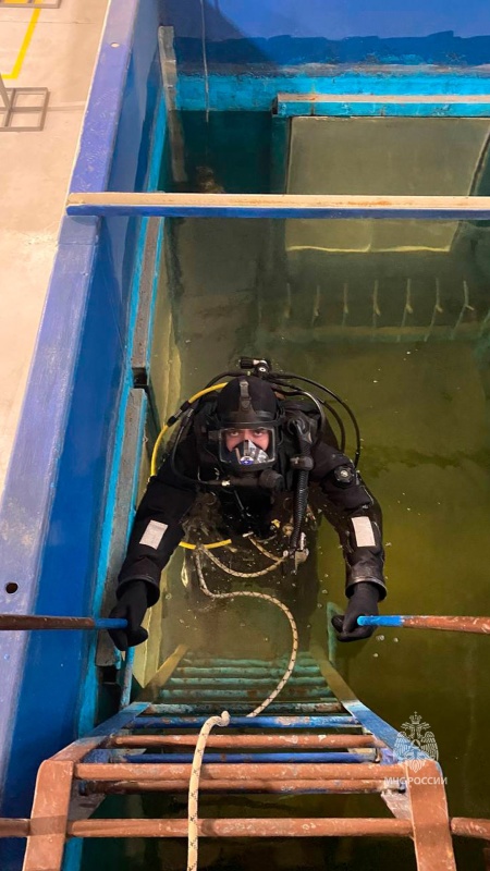 Учебно-тренировочные  водолазные спуски