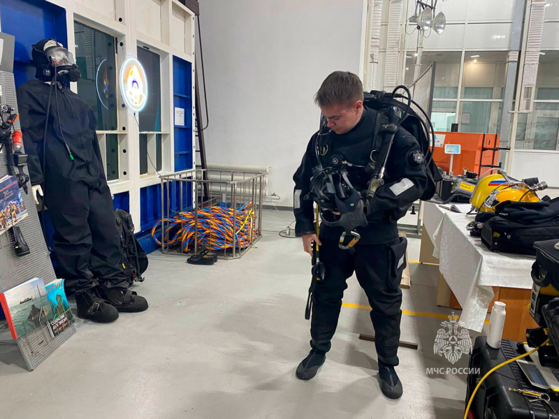 Учебно-тренировочные  водолазные спуски