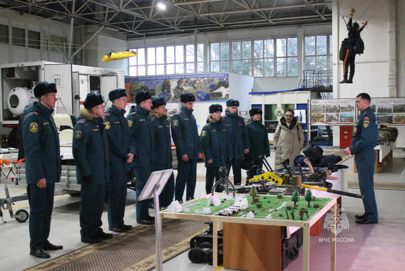 Проведение занятий со  слушателями АГПС МЧС России