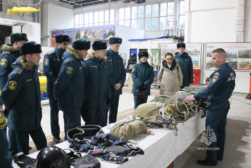 Проведение занятий со  слушателями АГПС МЧС России