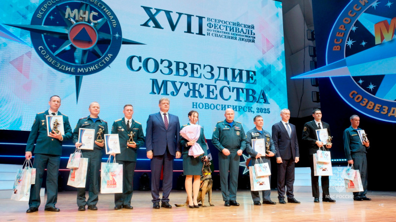 Сотрудник Центра  «Лидер» был награжден на  Всероссийском фестивале  «Созвездие мужества»