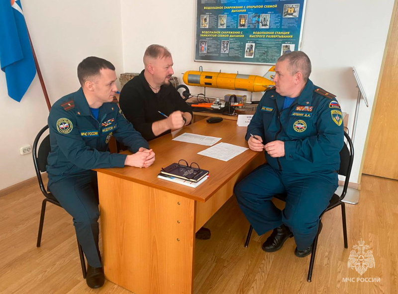 В Центре  "Лидер"  прошла  ежегодная  водолазная квалификационная  комиссия