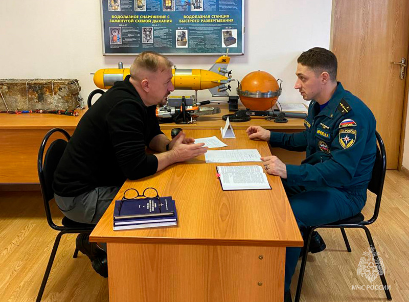 В Центре  "Лидер"  прошла  ежегодная  водолазная квалификационная  комиссия