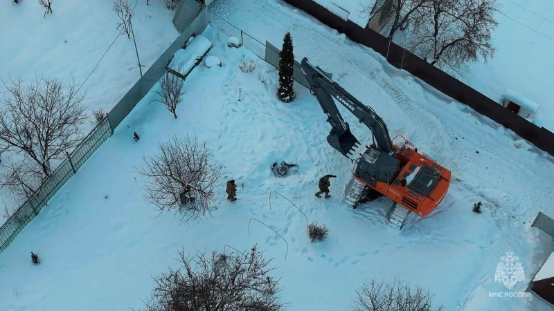 Пиротехники МЧС России уничтожили на полигоне в Орле неразорвавшуюся ракету «Нептун»