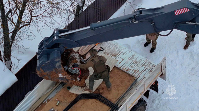 В Орле пиротехники Центра «Лидер» уничтожили неразорвавшийся боеприпас