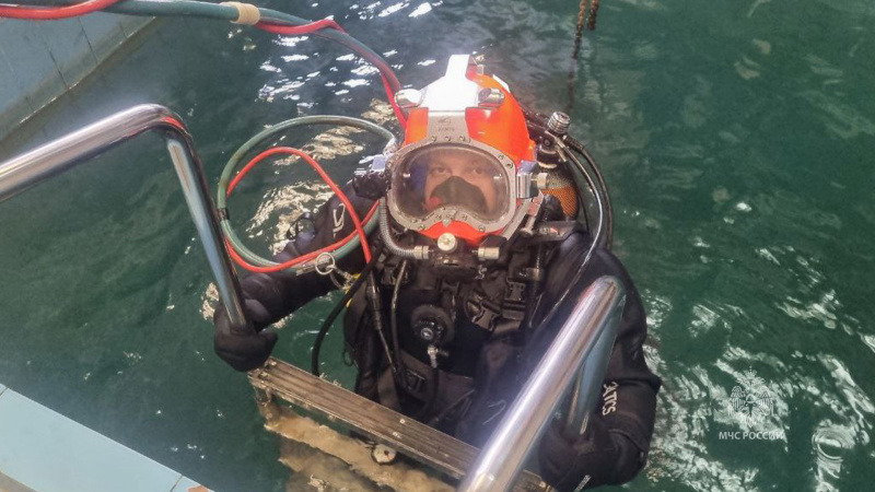 Водолазы Центра провели тренировочные спуски
