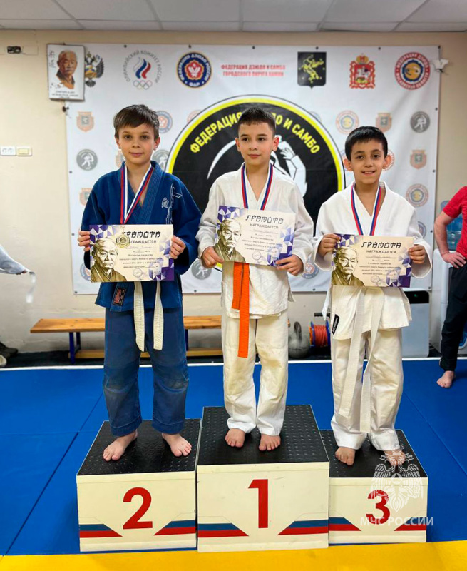 Участие детей Центра в традиционном первенстве Федерации дзюдо и самбо