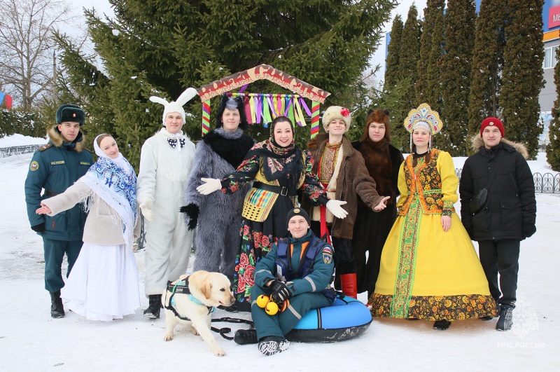 В Центре  прошла  Широкая Масленица