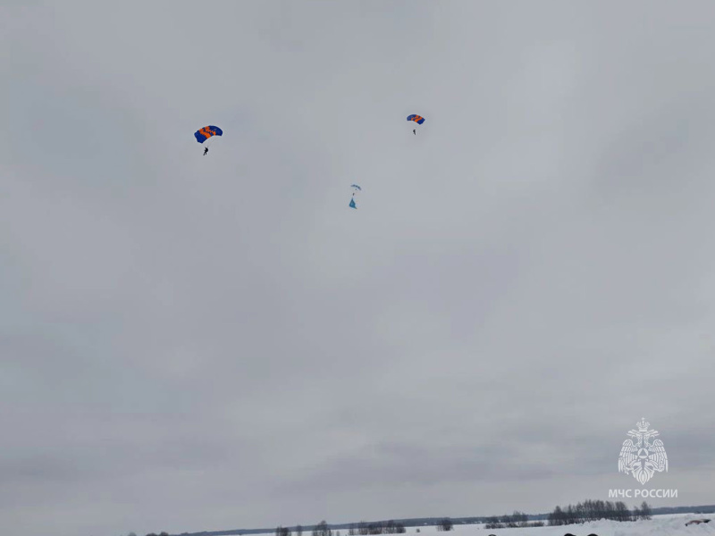 Сборы по  выполнению учебно-тренировочных прыжков с парашютом