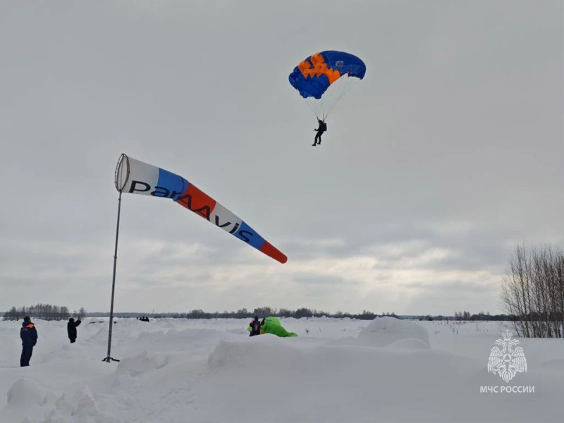 Сборы по  выполнению учебно-тренировочных прыжков с парашютом