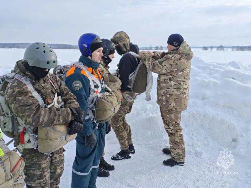 Сборы по  выполнению учебно-тренировочных прыжков с парашютом