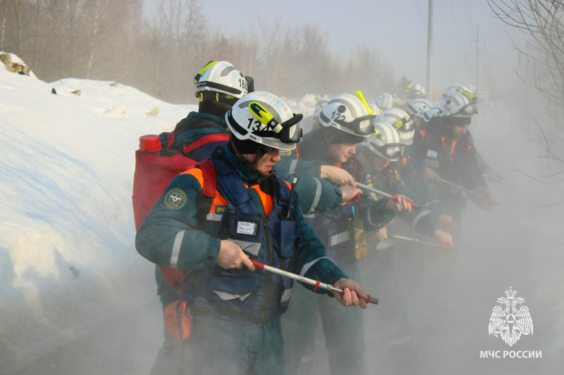В Центре прошли командно-штабные учения по ликвидации ЧС