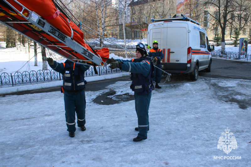 В Центре прошли командно-штабные учения по ликвидации ЧС