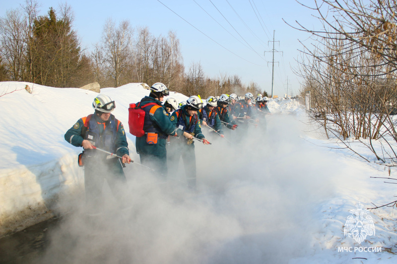 В Центре прошли командно-штабные учения по ликвидации ЧС