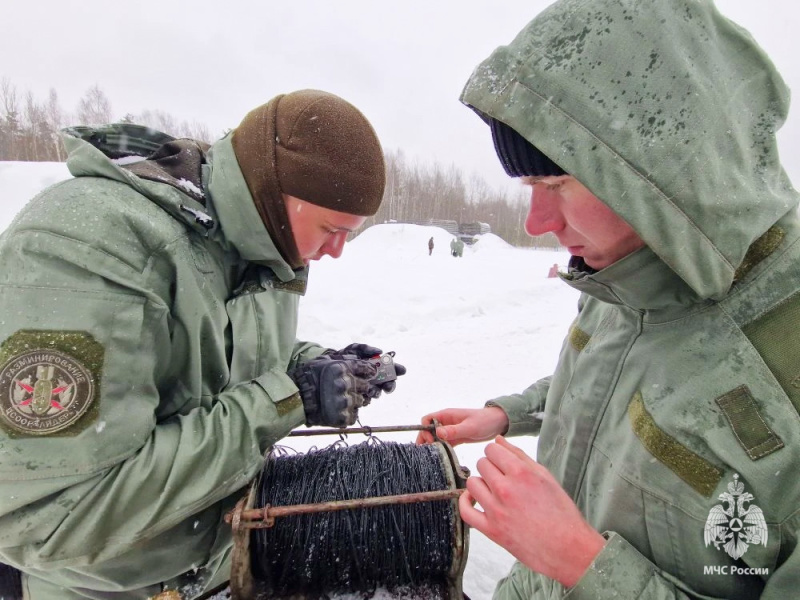 Учебные сборы пиротехников Центра