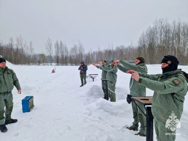 Учебные сборы пиротехников Центра
