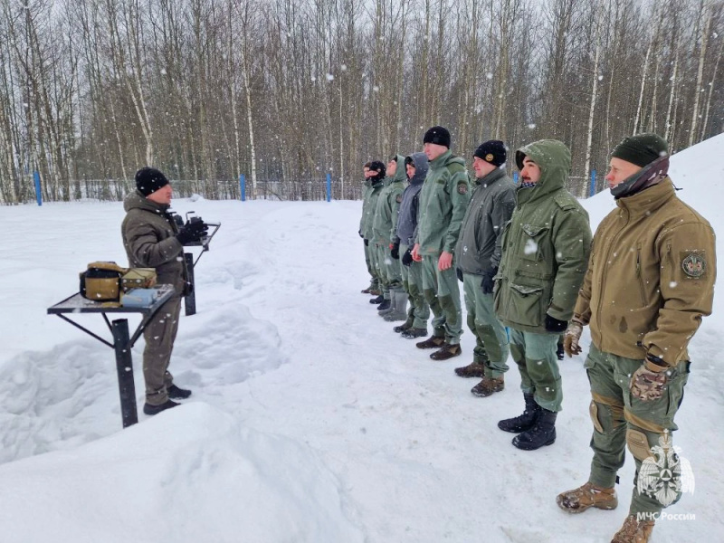 Учебные сборы пиротехников Центра