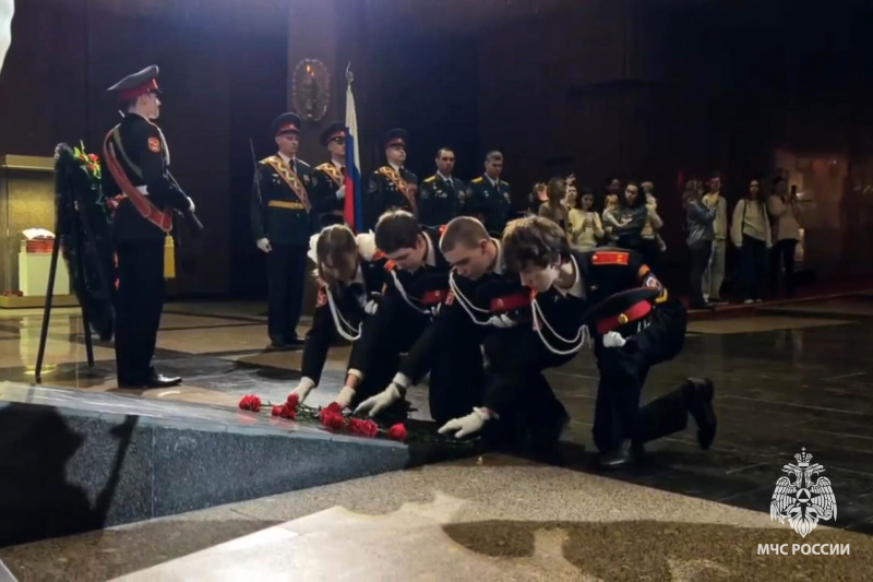 Приведениe учащихся школы к Торжественному обещанию кадета