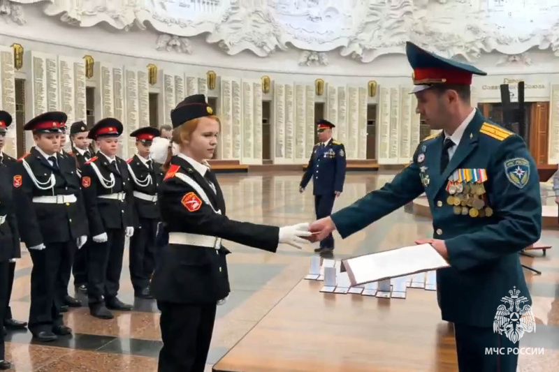 Приведениe учащихся школы к Торжественному обещанию кадета