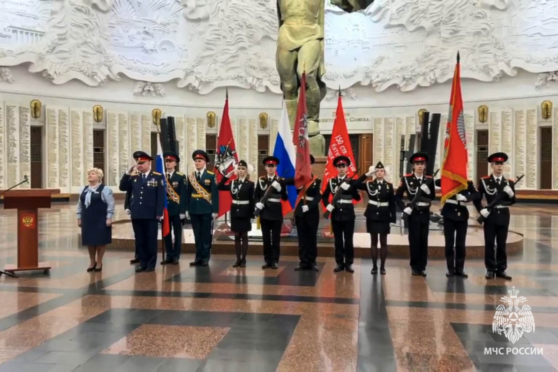 Приведениe учащихся школы к Торжественному обещанию кадета