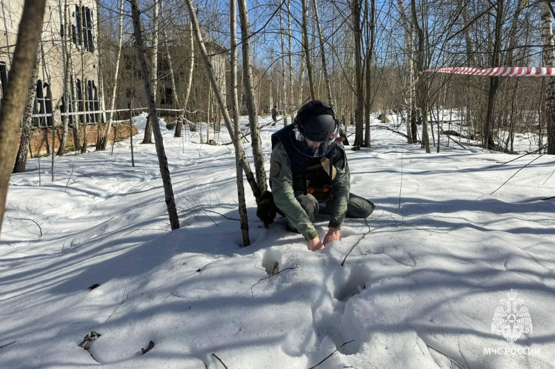 Полевой выход пиротехников Центра