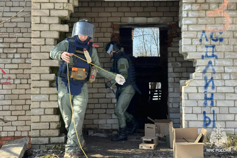 Полевой выход пиротехников Центра