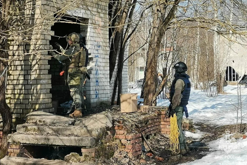 Полевой выход пиротехников Центра