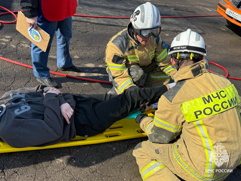 Команда Центра «Лидер» приняла участие в соревнованиях по ликвидации ДТП