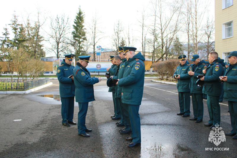 В Центре проведен смотр формы одежды