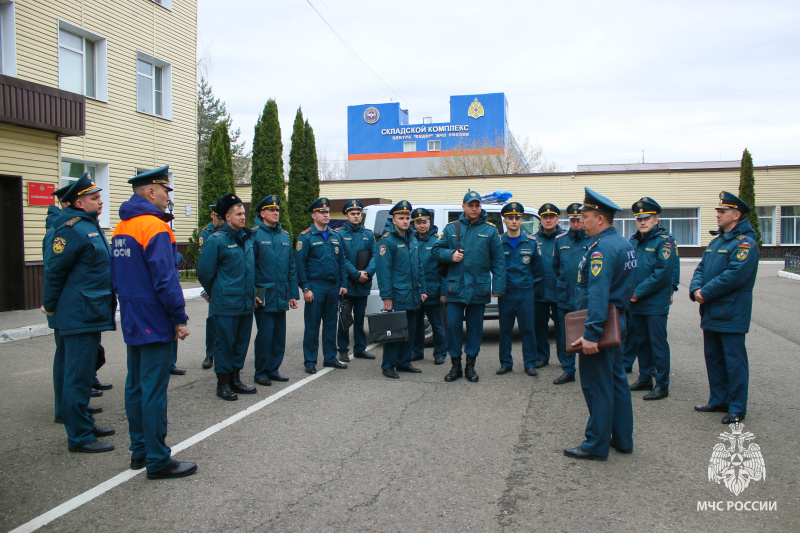 Занятие для слушателей Института развития АГЗ МЧС России