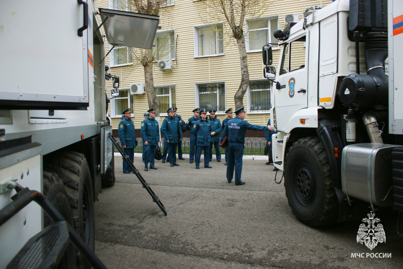 Занятие для слушателей Института развития АГЗ МЧС России