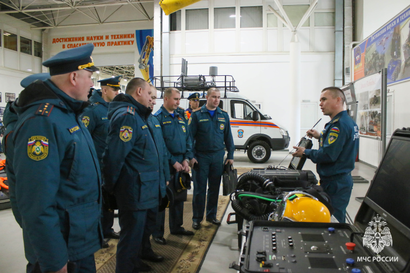 Занятие для слушателей Института развития АГЗ МЧС России