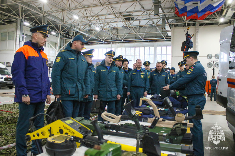 Занятие для слушателей Института развития АГЗ МЧС России