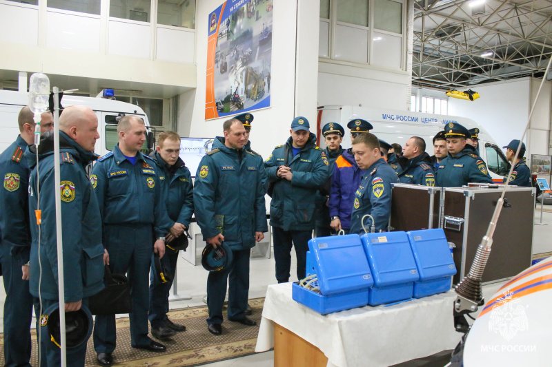 Занятие для слушателей Института развития АГЗ МЧС России