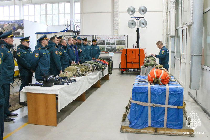 Занятие для слушателей Института развития АГЗ МЧС России