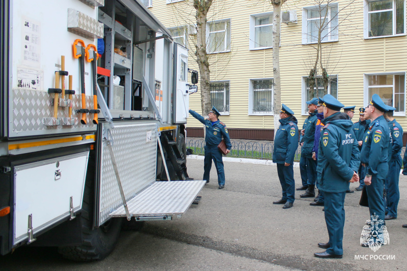 Занятие для слушателей Института развития АГЗ МЧС России