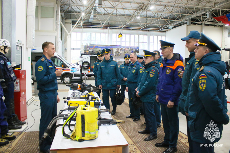 Занятие для слушателей Института развития АГЗ МЧС России