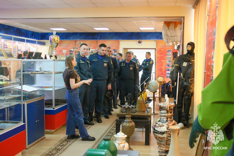 Занятие для слушателей Института развития АГЗ МЧС России